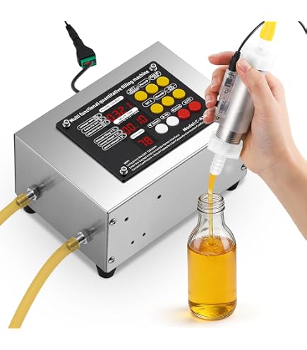 Pudibei液体充填機 5-3500ml 3.5L/分 耐腐食 耐酸 熱保護 Amazon | Pudibei液体充填機 5-3500ml 3.5L/分 耐腐食 耐酸 熱保護 自